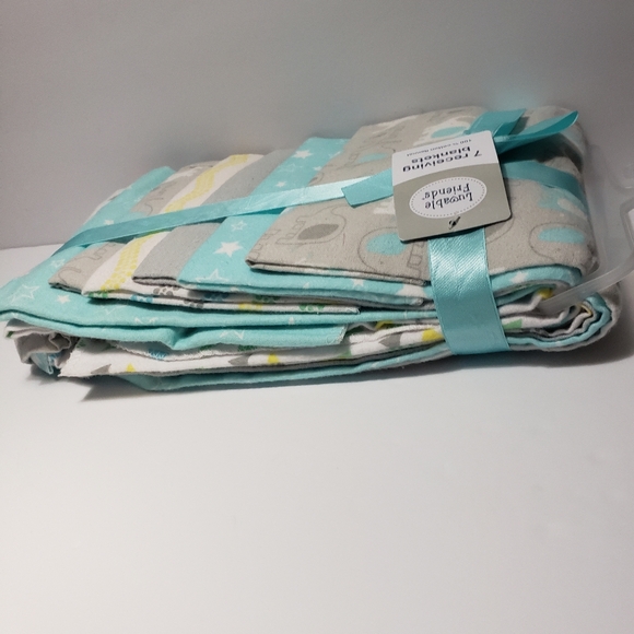 NEW! LUVABLE FRIENDS *Cotton* Receiving Blankets (7) - Picture 5 of 5